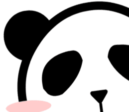 Panda with a chuck sticker #617420