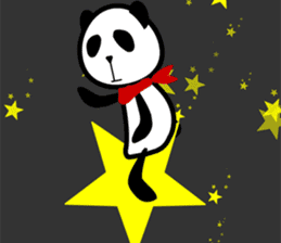 Panda with a chuck sticker #617425