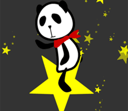 Panda with a chuck sticker #617425