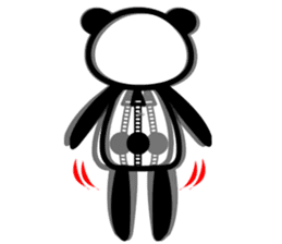 Panda with a chuck sticker #617431