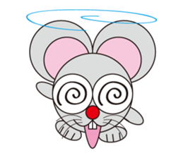 circle face 17 mouse part 2 sticker #617455