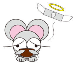 circle face 17 mouse part 2 sticker #617468