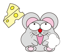 circle face 17 mouse part 2 sticker #617472
