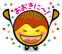 Takoyaki & Osaka-ben sticker #617848