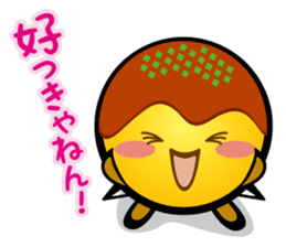 Takoyaki & Osaka-ben sticker #617866