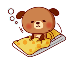 Twins dog-Dog tock- sticker #617970