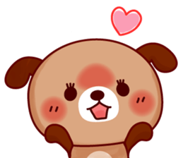 Twins dog-Dog tock- sticker #617972