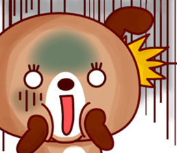 Twins dog-Dog tock- sticker #617981