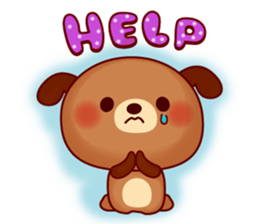 Twins dog-Dog tock- sticker #617984