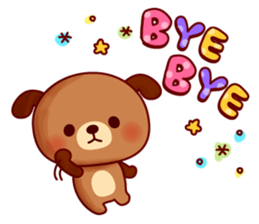 Twins dog-Dog tock- sticker #617989