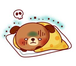 Twins dog-Dog tock- sticker #617990