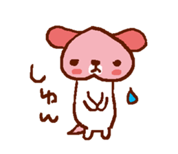 momoiro-dog sticker #618068