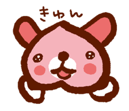 momoiro-dog sticker #618075
