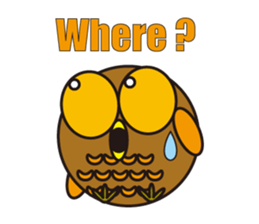 circle face 7 owl part 3 sticker #618166