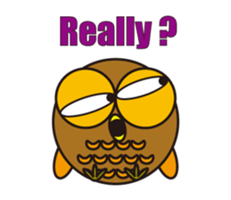 circle face 7 owl part 3 sticker #618182