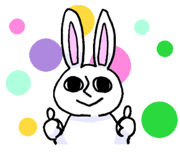 Crankybox rabbit sticker #618444