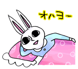 Crankybox rabbit sticker #618446