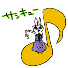 Crankybox rabbit sticker #618450