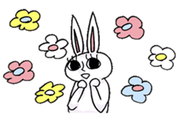 Crankybox rabbit sticker #618474