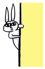 Crankybox rabbit sticker #618477