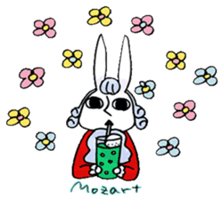 Crankybox rabbit sticker #618478