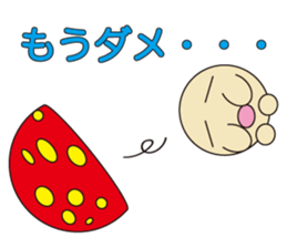 circle face 13 mushroom 2 : for japanese sticker #618896