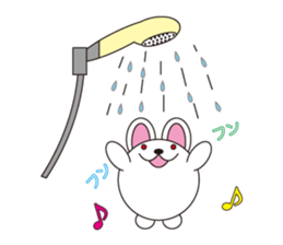 circle face 10 rabbit : for japanese sticker #618954