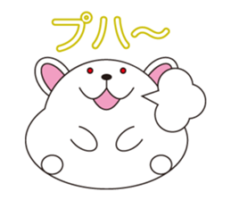 circle face 10 rabbit : for japanese sticker #618960