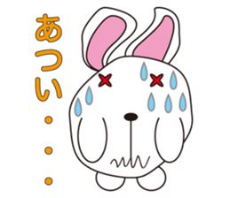 circle face 10 rabbit 1 : for japanese sticker #619086