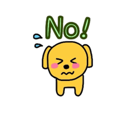 Mr. Mal puppy sticker #619289