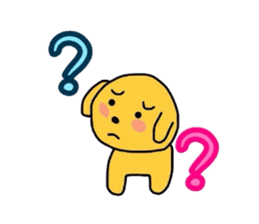 Mr. Mal puppy sticker #619293