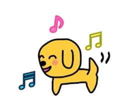 Mr. Mal puppy sticker #619295