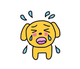 Mr. Mal puppy sticker #619303