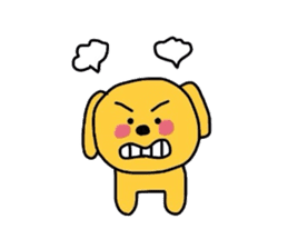 Mr. Mal puppy sticker #619305