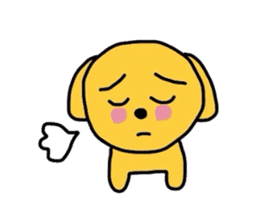 Mr. Mal puppy sticker #619307