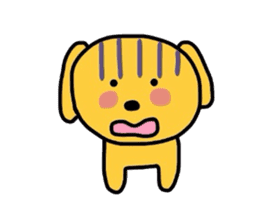 Mr. Mal puppy sticker #619310