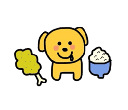 Mr. Mal puppy sticker #619313