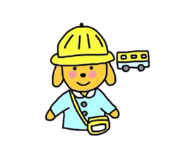 Mr. Mal puppy sticker #619320