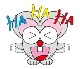 circle face 16 mouse part 1 sticker #619342