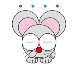 circle face 16 mouse part 1 sticker #619348