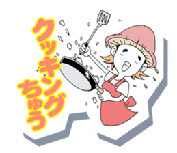 Friendly mashuroom family. Mana chu . sticker #619423