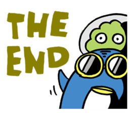 White cat hard-boiled detective 2 sticker #619607