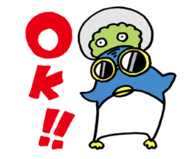 White cat hard-boiled detective 2 sticker #619610