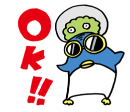 White cat hard-boiled detective 2 sticker #619610