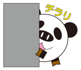 circle face 3 pig-panda : for japanese sticker #619705
