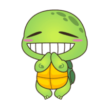 Pura, the cool and funny turtle sticker #619762