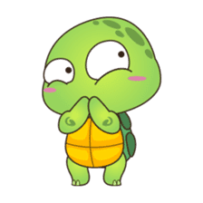 Pura, the cool and funny turtle sticker #619765