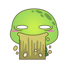 Pura, the cool and funny turtle sticker #619775