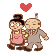 Chonmage Kacho "CK" sticker #619845