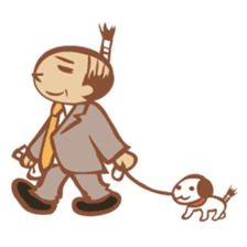 Chonmage Kacho "CK" sticker #619850